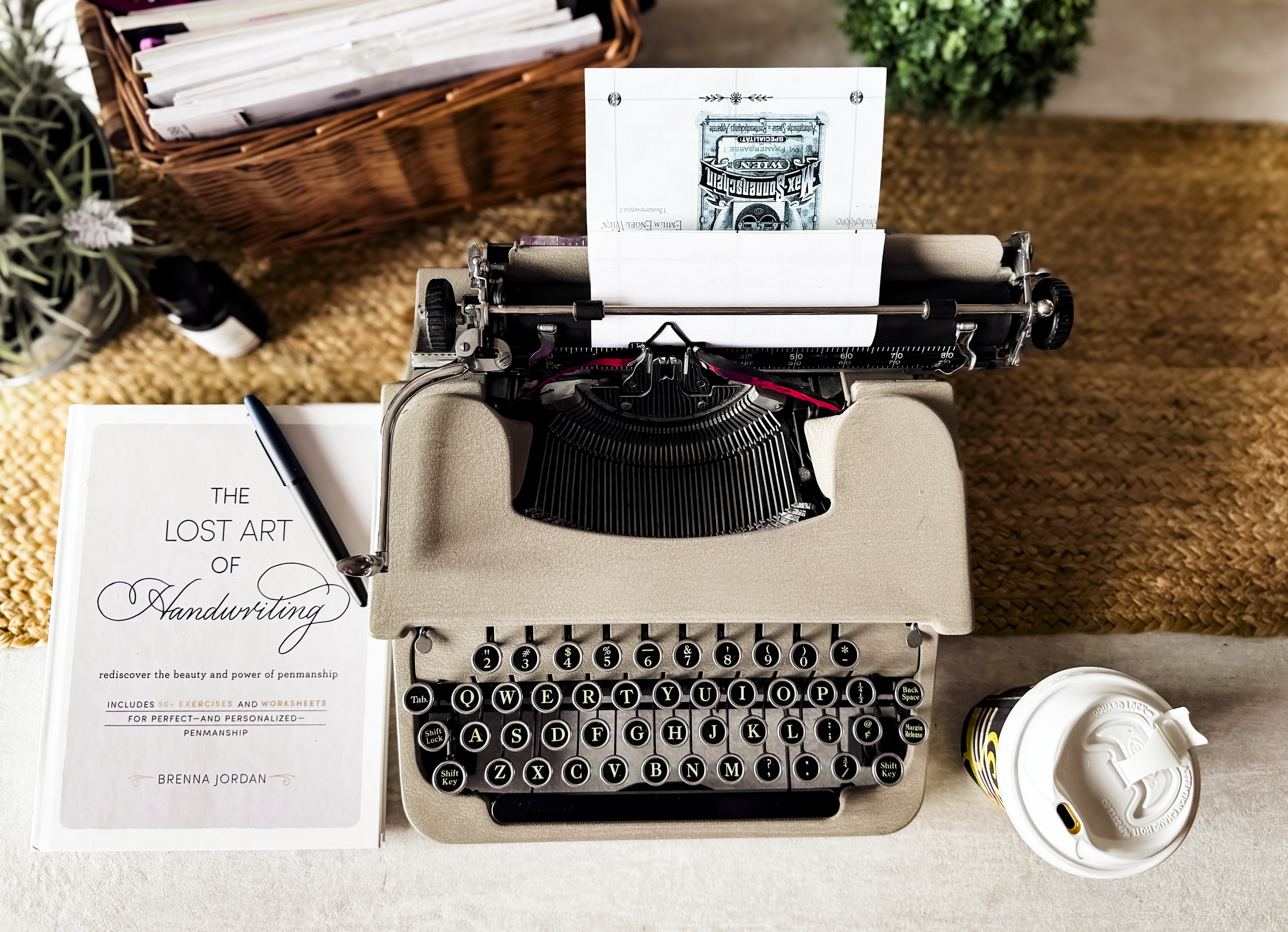 1935 Smith Corona Silent, Matte Beige