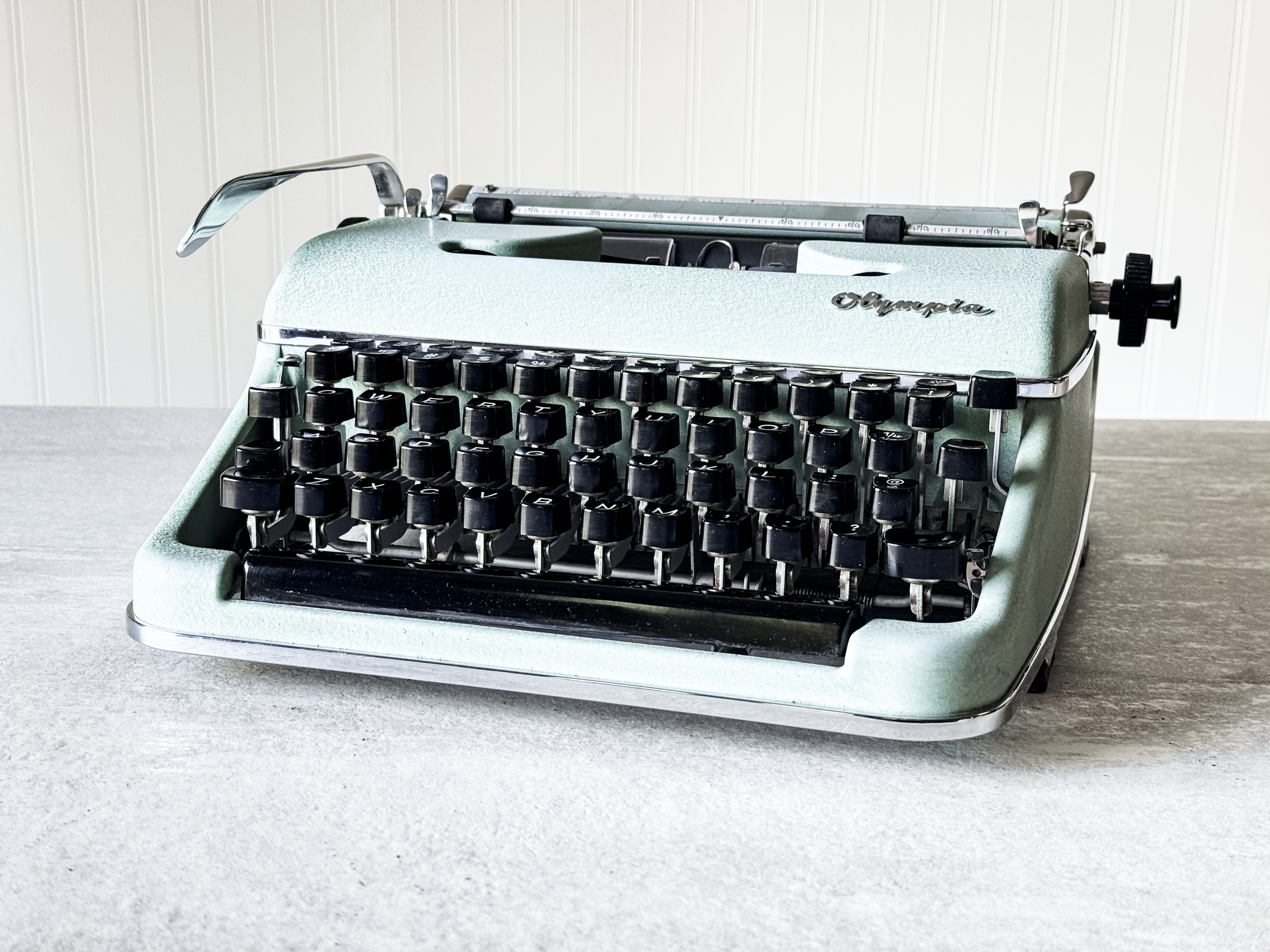 1959 Olympia SM4, Mint Green