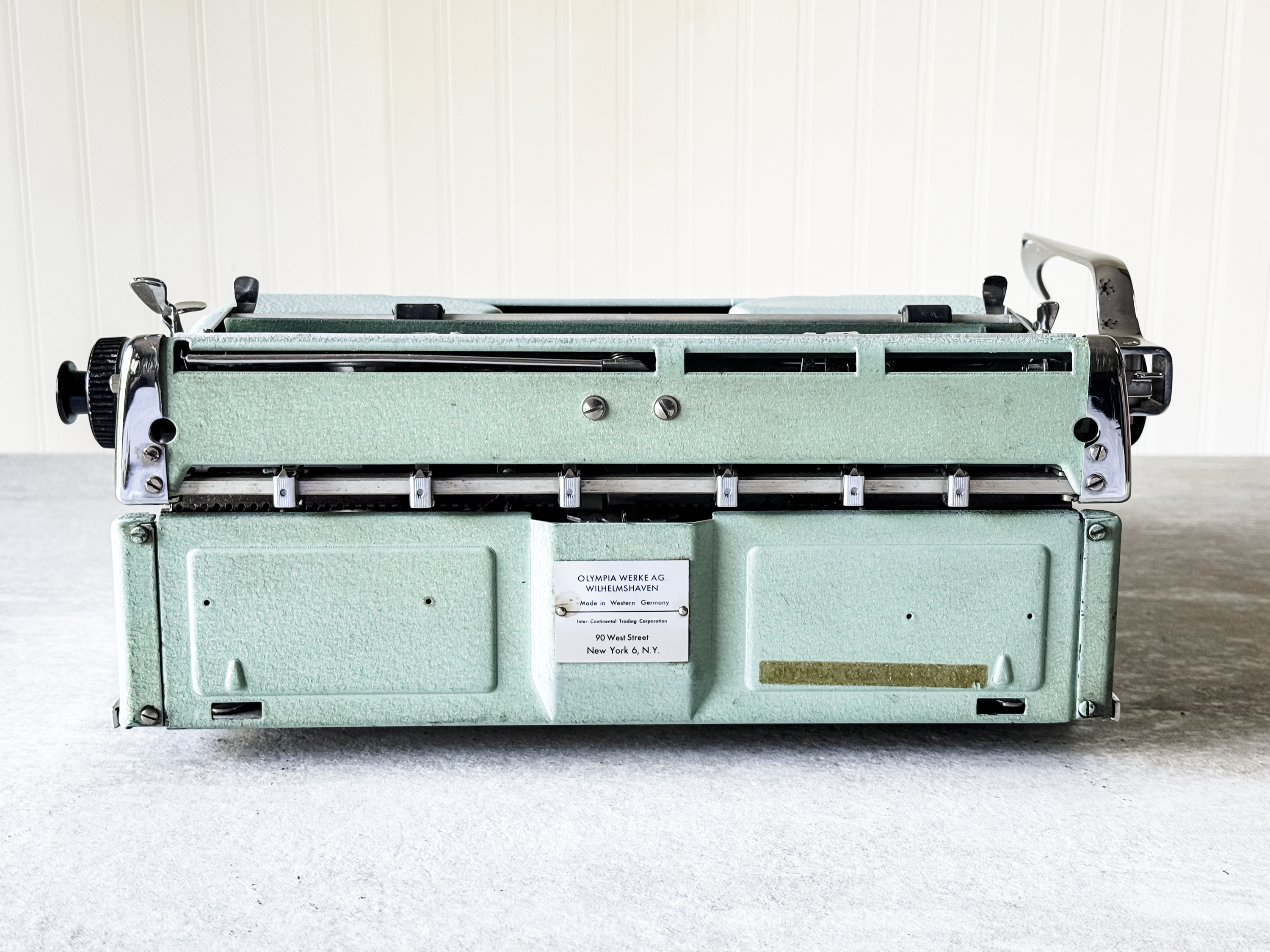 1959 Olympia SM4, Mint Green