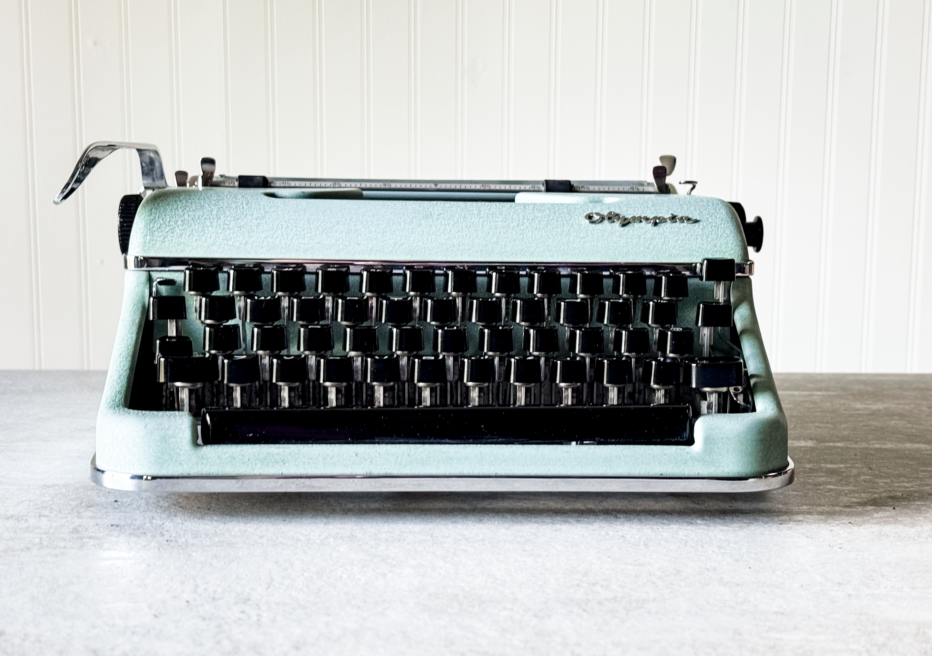 1959 Olympia SM4, Mint Green