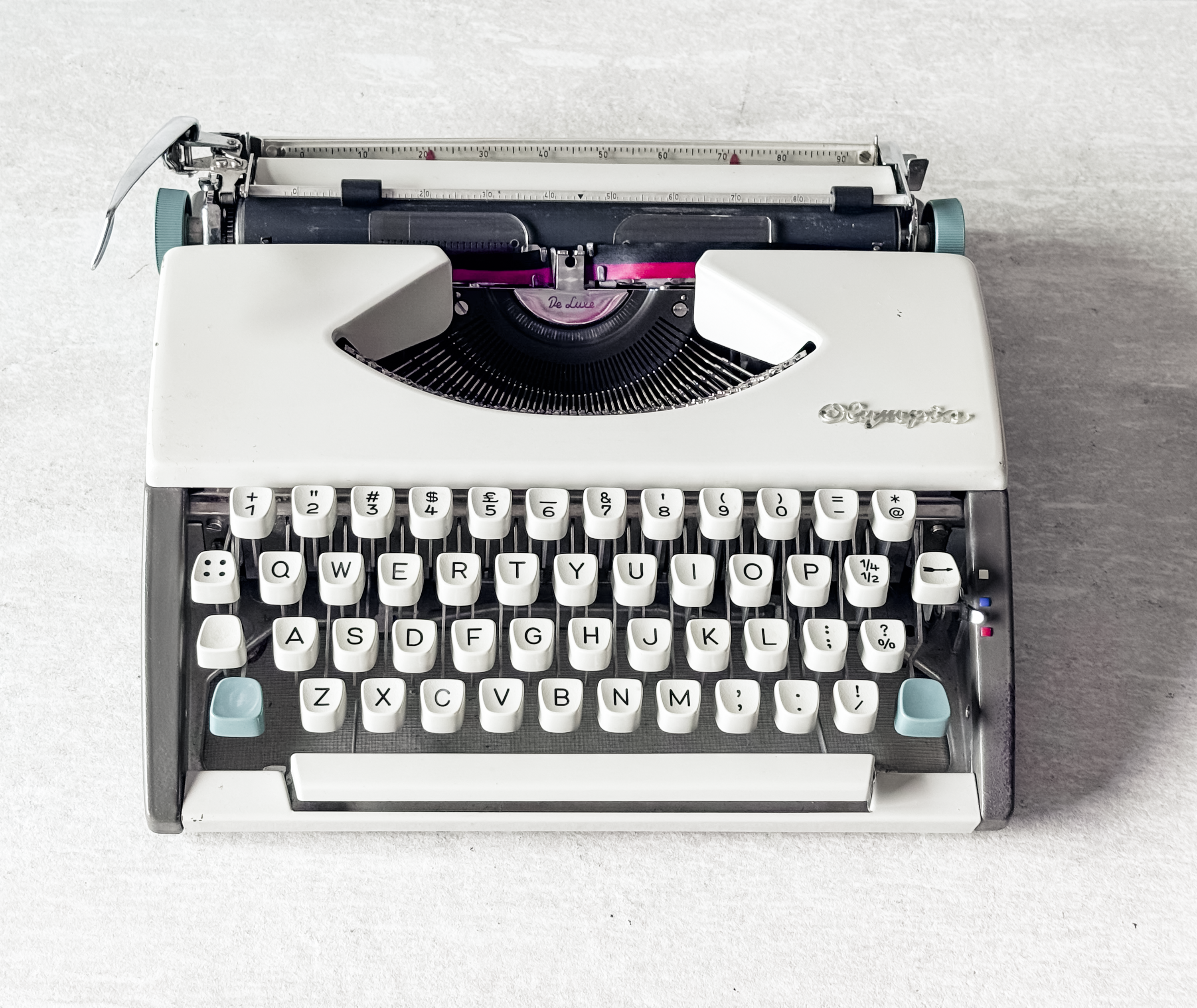 1966 Olympia SF Travel Typewriter