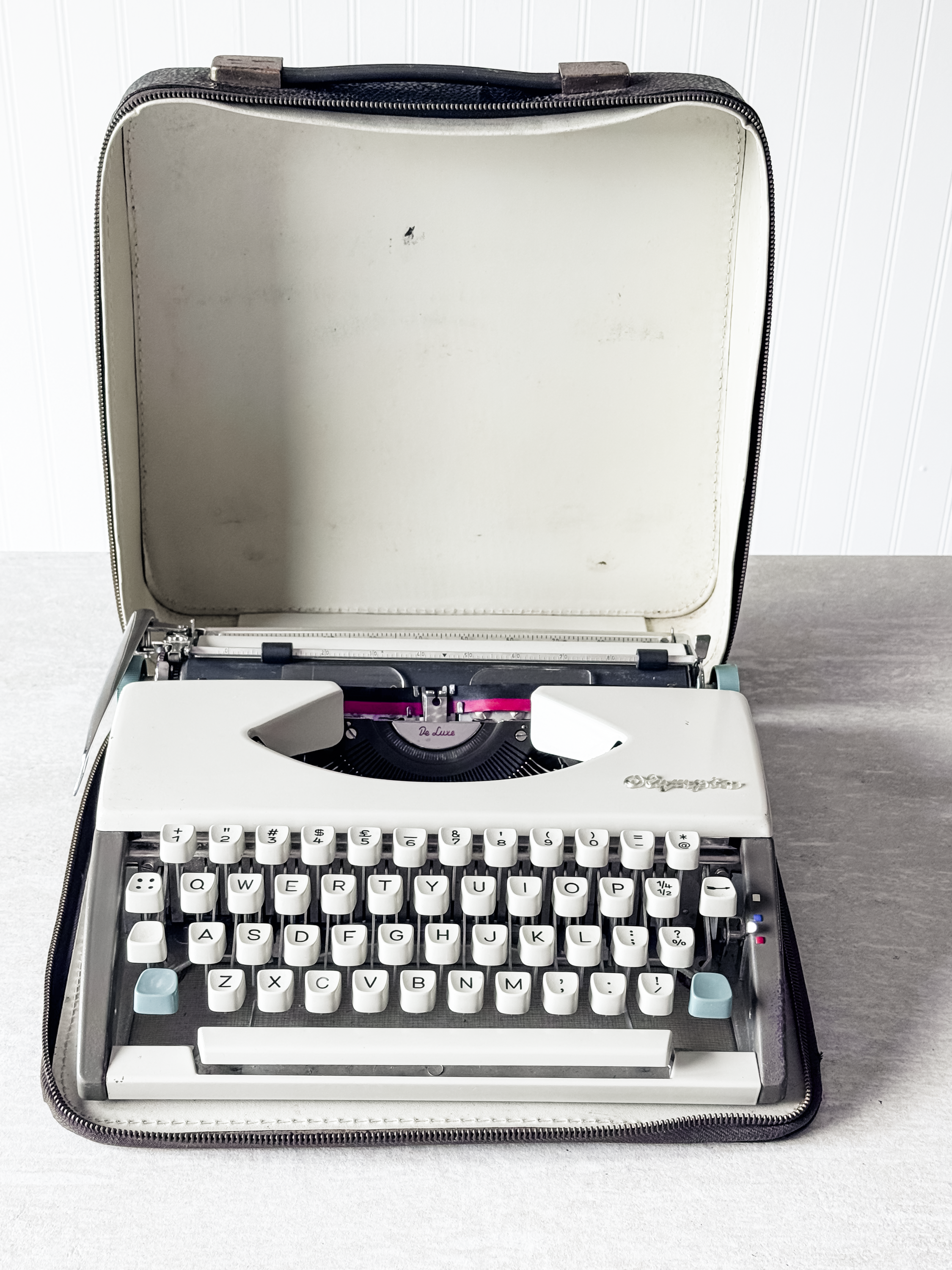 1966 Olympia SF Travel Typewriter