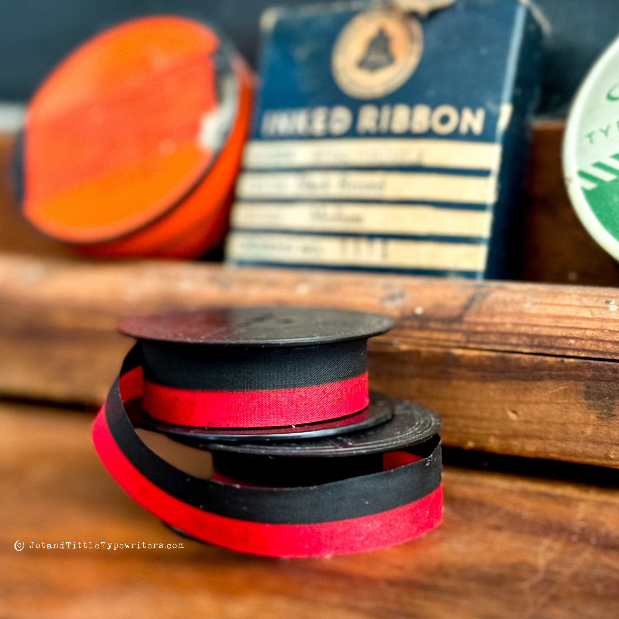 Universal Typewriter Ribbon Collage